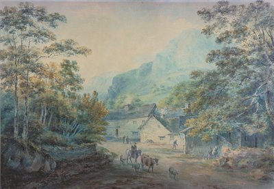 El pueblo de Rydal, Westmorland de Rev. William Gilpin